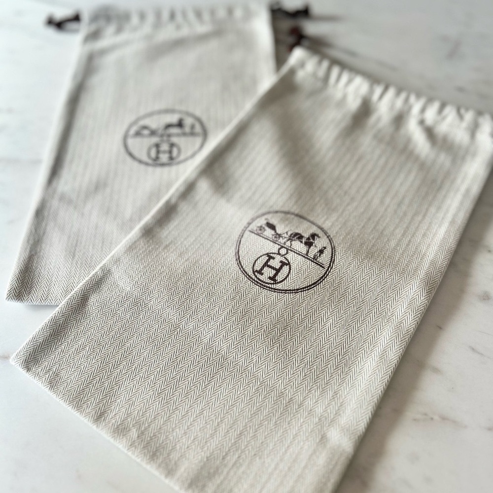 Set of 2 _Hermes Dustbags